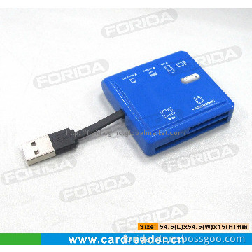 Plastic Multi Functional CUSTOMIZED USB CARD READER